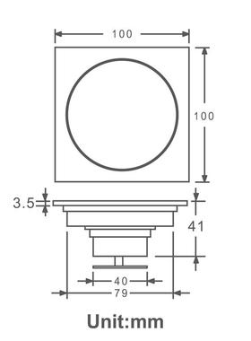 漏HEEP地浴室拉丝防返水D防虫防臭I地漏地漏制造HIDL018-商工厂
