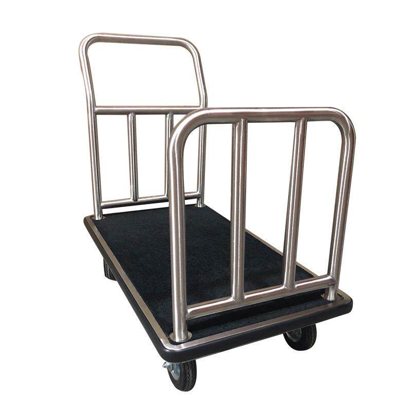 酒行李车不锈钢行李李车散客手旅店专用店拉行926旋转轮子