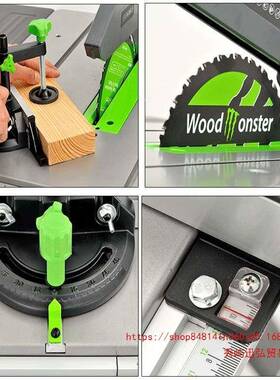 1寸木工台锯OLZ多功能电推圆锯切割机电动工精密裁板地板无0具尘