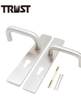 华信面TP01STP01S-TH-TH00手1SS不锈板锁配不锈钢拉欧式室内门锁