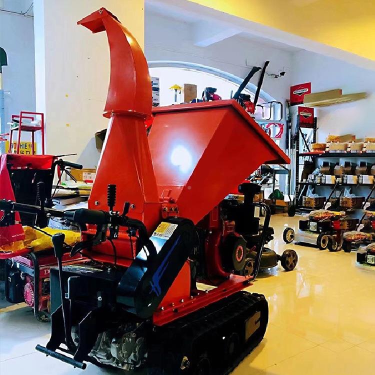 小机型果枝枝条碎设备树秸秆CJFS--18枝粉碎机卧式树枝粉切碎机机