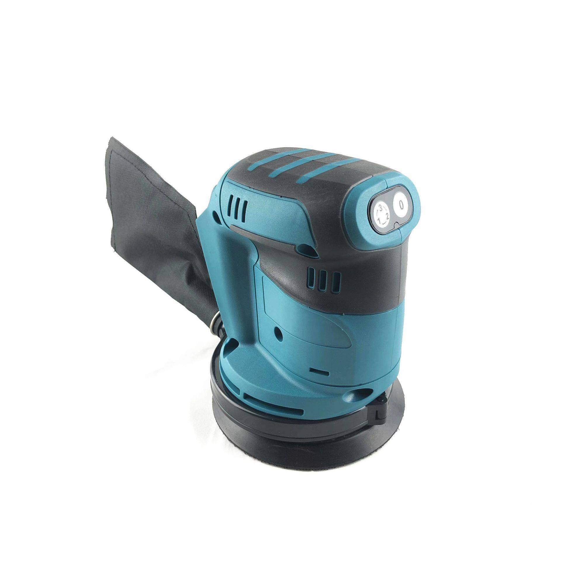 2V锂电心偏抛光机砂光汽车无机线手持手提裸机含配式充电1小型汽