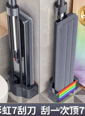 地新款粗拖免一拖净加手洗家杆用懒人8平板拖把地拖布