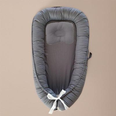 纯色无枕折叠婴儿窝便携儿XMX床床婴生全仿脱卸旅中行婴儿床