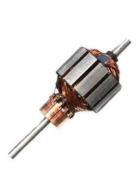 流直电机转子有刷直流电直机转子12V微型流电机电QIV器机械