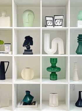 样板房代5酒柜客厅ALI74331创软意装家居饰品摆件相架现仿真花组