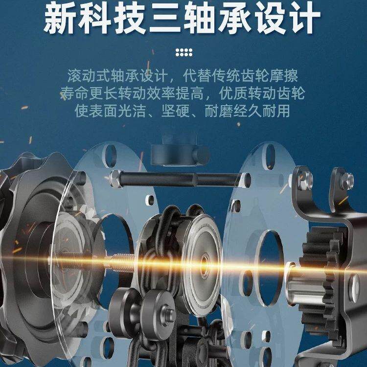 动鑫XCI德佰特手拉葫芦倒链1吨2吨3吨5吨小起重吊机单1链0吨手型