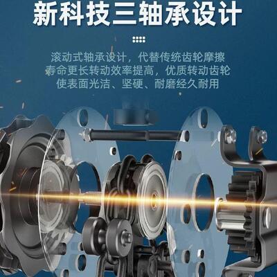 动鑫XCI德佰特手拉葫芦倒链1吨2吨3吨5吨小起重吊机单1链0吨手型