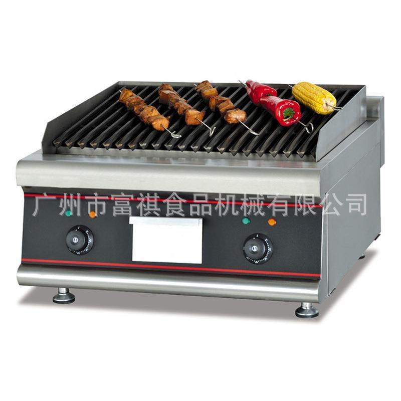 富祺厨287房电热烧烤炉EB-89火能山石环保加热节多功6能电智能