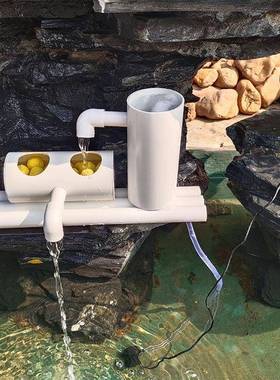 电循环水器无免循水环鱼ALltao10池循环电水水循环环太阳用环流流