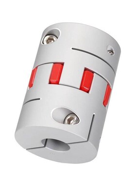 DEP01/02-D14/20/25/30/35/40/55/65/80梅花联轴器铝合金螺钉固定