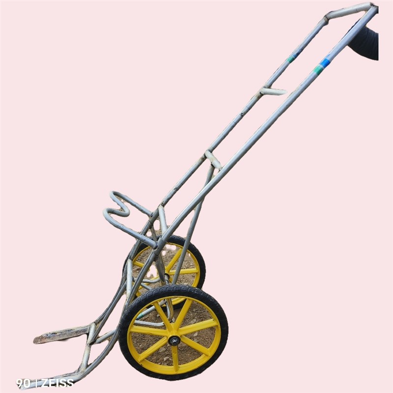 园林树苗大花盆苗木搬运平板手推车 一体载重工具车