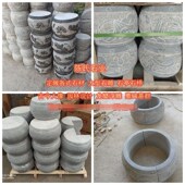 青石柱石鼓石墩石雕青石柱基石柱墩圆墩柱顶石柱础石开孔墩