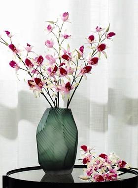 式工艺品欧摆客件几何玻璃花瓶厅餐桌插73648花器家居装样板间饰