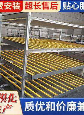 流利架层倾斜面五金货架储多层货QUD物货仓库房置物架