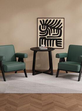 单甲人沙发椅WIM双人三人奶油装风服美店店专用沙发现代简约洽谈