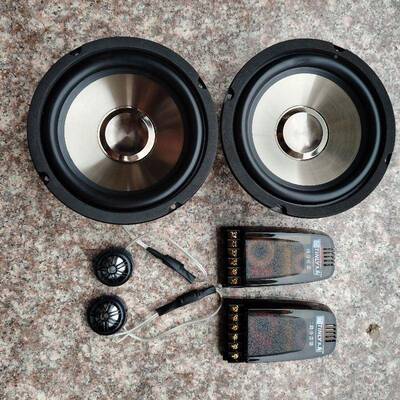 汽车器响黑克仕6.5寸低中音炮扬声喇叭车载6.5寸二分频音响无损改