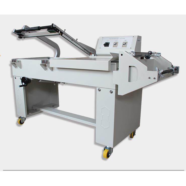 手动收缩封切机手膜动L型封切包装型机450手动L包装封口机