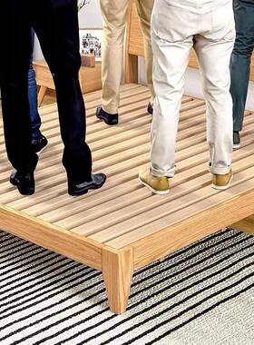 气简约实木折叠床板板满条铺47455床板出租屋宿舍透床垫片木护腰