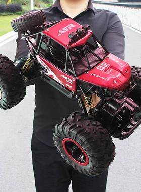 手势感遥攀控车玩具高充速四驱越野电动儿童超大号合金爬车KZV男