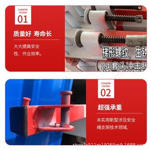 支钢架结构构生命线支架钢结安全架钢结构安KAP全绳支安全立杆