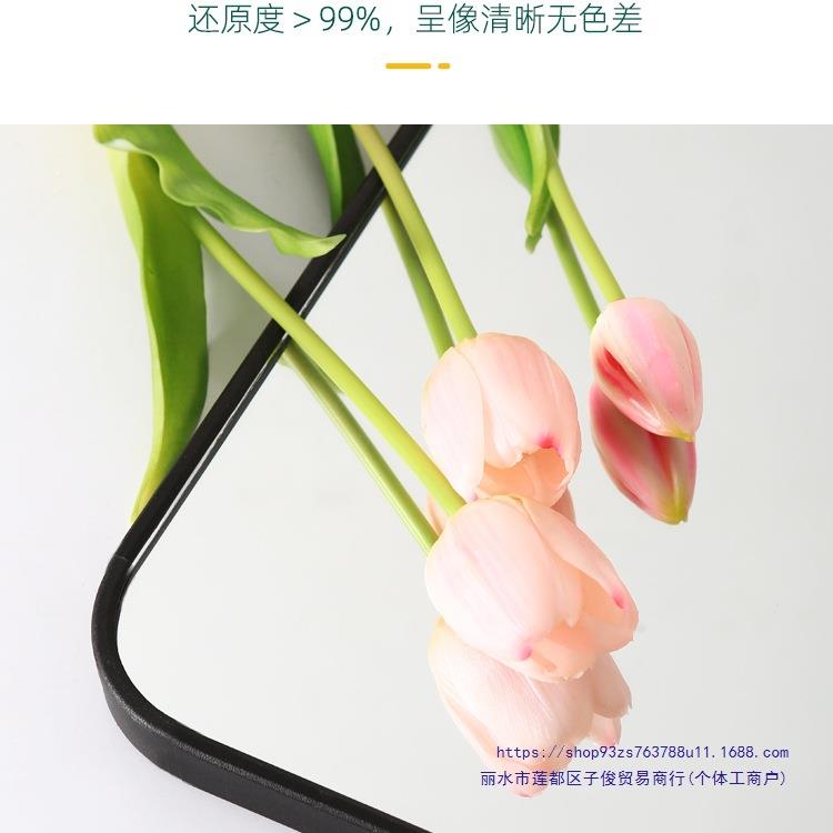 全身镜衣穿衣镜子贴墙AGH自粘家用卧式室挂墙面壁挂免打孔墙粘墙