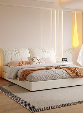 奶油风大象1耳朵1.米双床科技布气压储物人床ZGM现代8简约.5米单