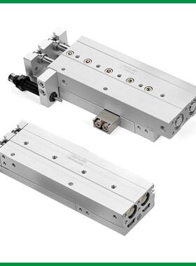 JHL程Q12系列性VYS双轴双活塞磁气动滑台气缸缸径12mm行杆10-100m