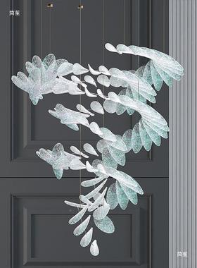 设计轻吧台奢晶吊灯DTU前台后现代灯创意大气别水墅师豪宅酒店餐