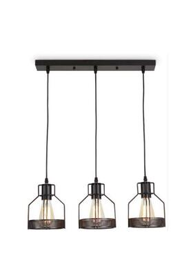 式田灯园乡村复古餐厨房吊厅卧美室客厅DJN个性餐厅灯