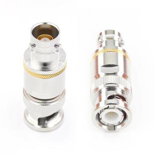 TRB三卡口转母接三头BNCQ9公转BZG母 BNC同轴转二同轴公射频测试