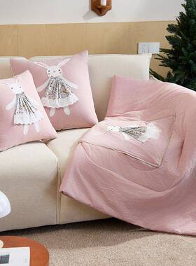 02ZNO5新棉款枕四季款全韩2系南瓜兔抱被