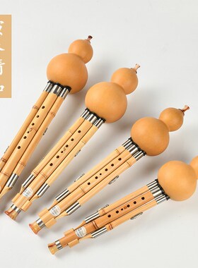 云南葫芦丝金竹七孔九孔专业演奏型考级楠竹学生初学C降BFG小D调