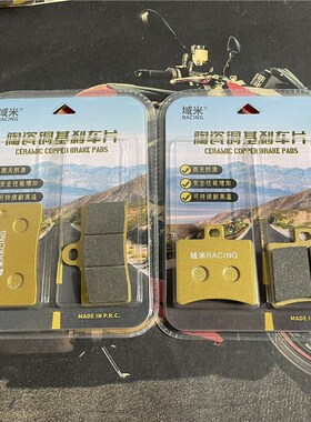 域米刹车片适配春风摩托车250SR MY22 CF250-6B单摇臂前后碟刹皮