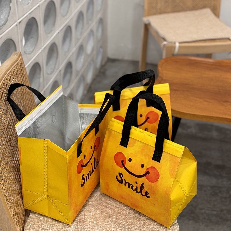 一次性保温袋定制专用铝箔外卖甜品奶茶烧烤无纺布手提立体直销,餐饮具,保温袋,淘宝优惠券,粉丝福利购,淘宝优惠卷