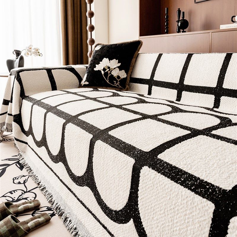 高级感沙发巾2025年新款四季通用沙发毯子沙发盖布全包沙发垫套罩