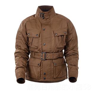 正品FOG覆古骑行力服拉防摔秋冬保暖油蜡凯旋杜卡迪巡外逻员机Y车