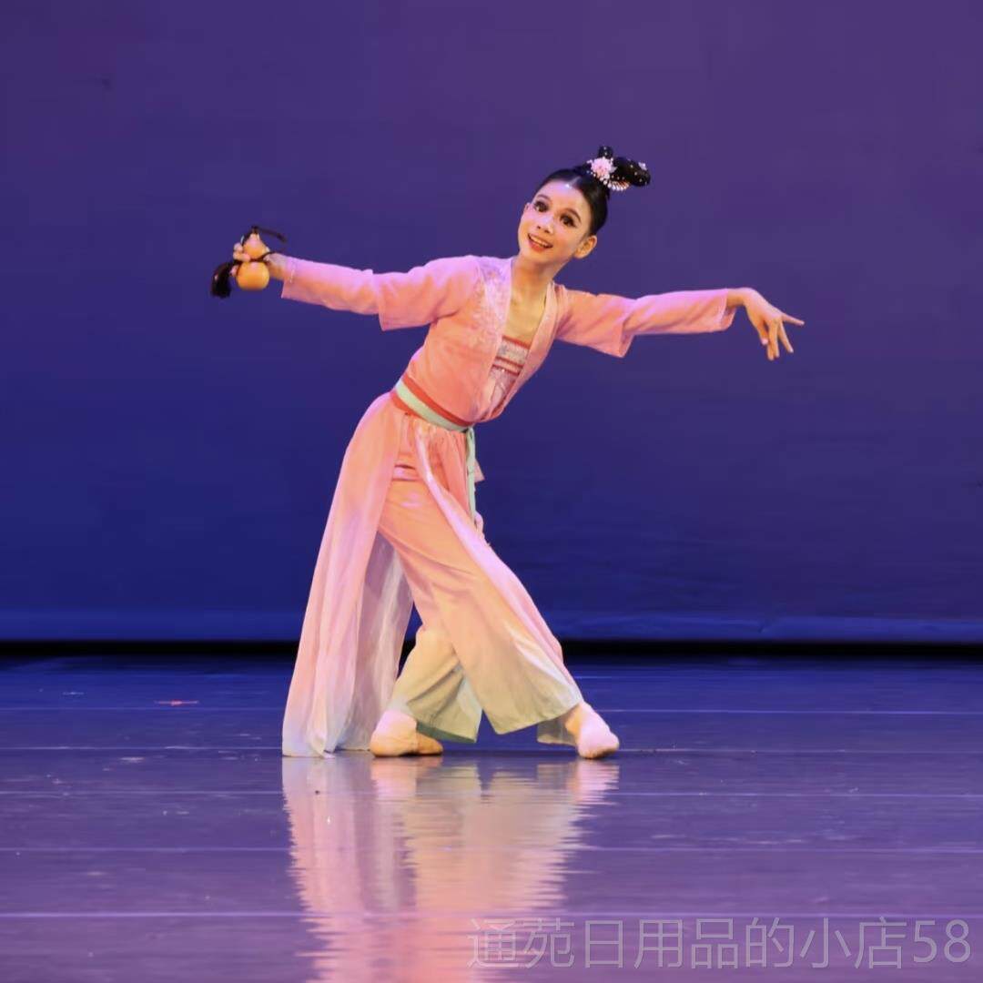 正品儿李童古典舞演出服醉溪花同款六一桃杯独舞剧目风服女童中国
