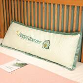 正品 可 司面包枕头长爱枕头枕头床孩枕头睡女大靠垫可吐拆卸和可