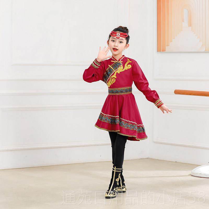 正品新款儿童表演白演出服蒙马古舞蹈女古童民少数族服装蒙族筷子,童装/婴儿装/亲子装,儿童演出服,淘宝优惠券,粉丝福利购,淘宝优惠卷