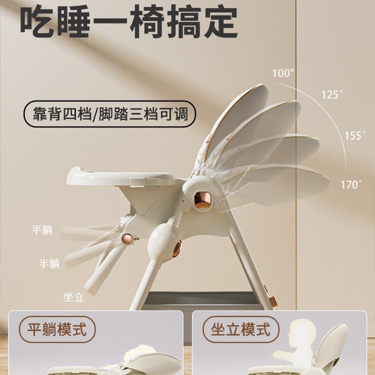 邮宝宝餐椅见详情页可折叠携式婴幼座儿餐桌吃饭包家用多便功能椅