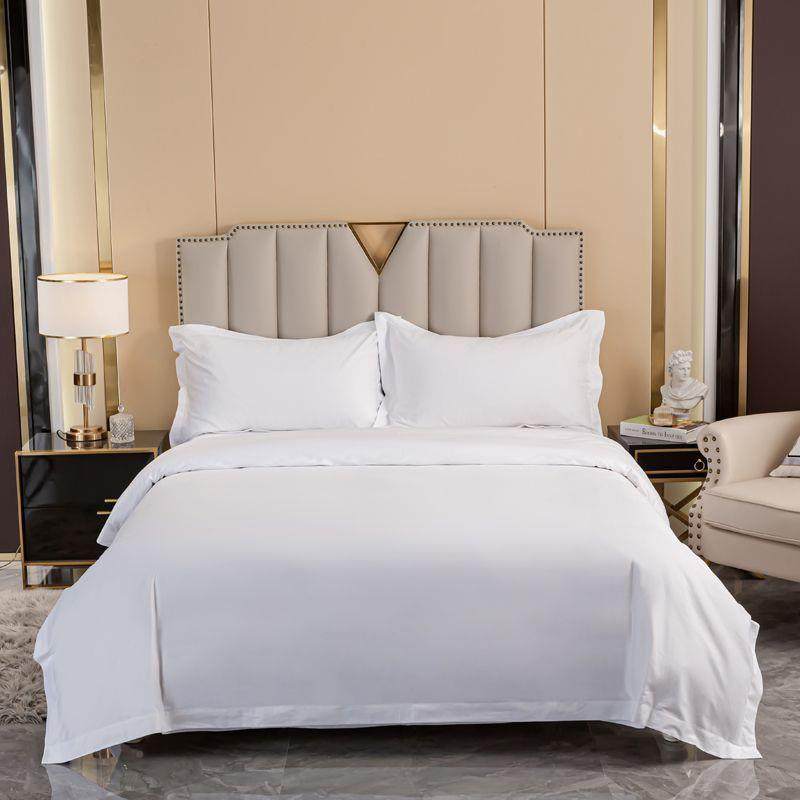 E4C民4EWEj2kX色宿宾馆酒布草床上四店件套民宿三件套被罩单人纯