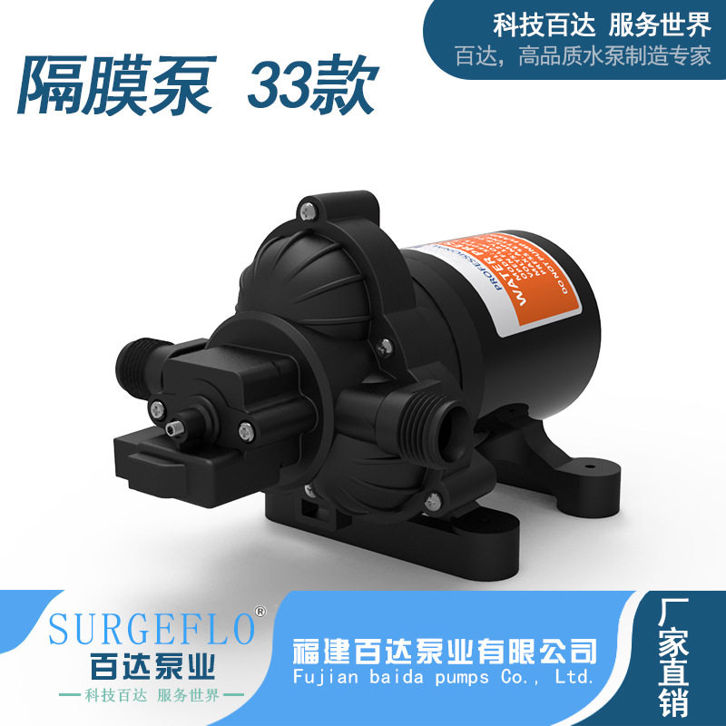 33款房车水泵12V/24V往复自吸