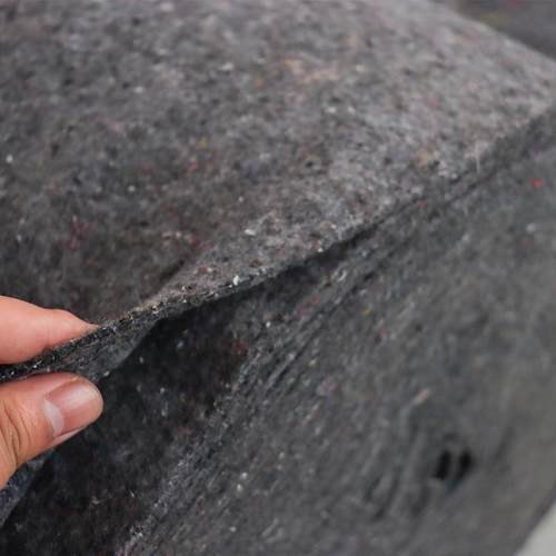 土工布毛毯毡保温防寒工程棉公水泥路路面养护湿大VLY棚家具包装