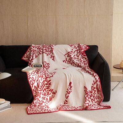 中式国VOO风古沙发毛半边绒毯子古风毛巾新被毯床旗复办公室午睡