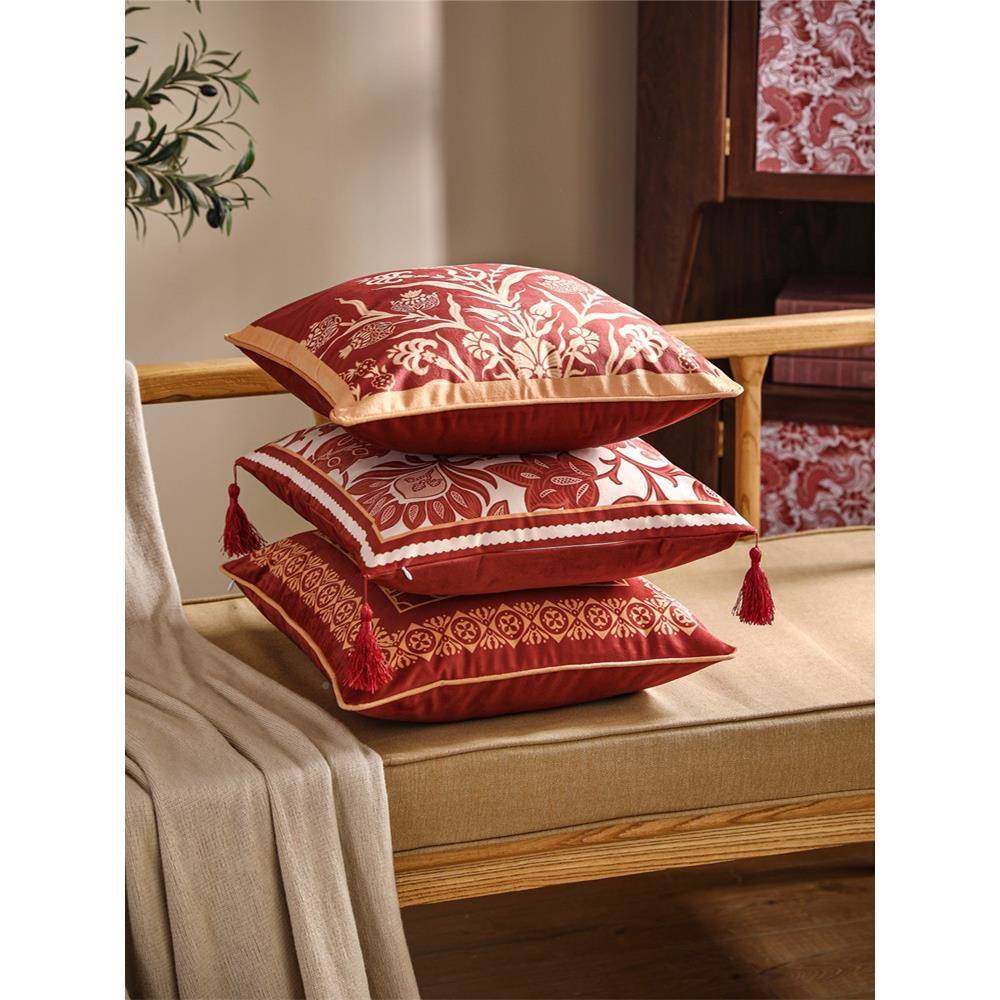 A垫6L亚尼沙抱靠床装饰F766T76H沙发客厅枕红色婚庆靠枕新中式头,居家布艺,抱枕被,淘宝优惠券,粉丝福利购,淘宝优惠卷