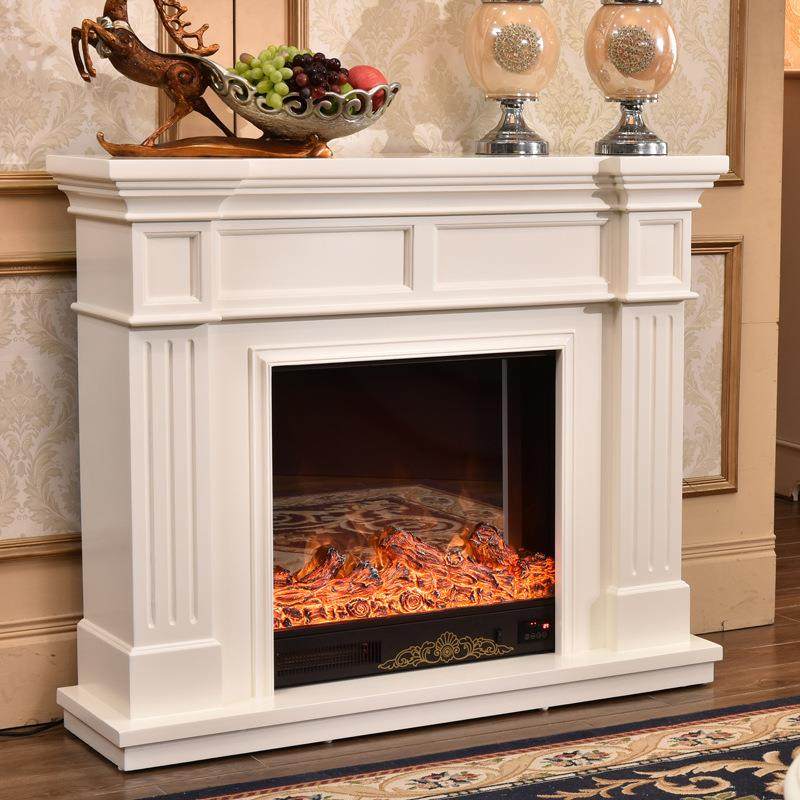 1.2/1.电51/.8米式壁炉装饰欧柜子壁炉芯美式实木G343壁炉架电视