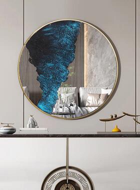 现代手绘置抽象形装饰画酒店QY02SH01客厅样画板装房高档简约玄圆