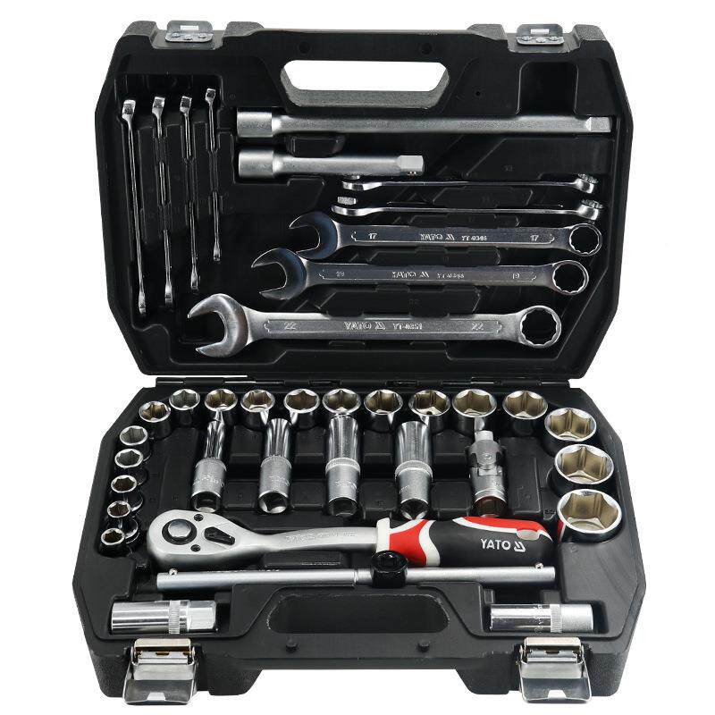 YTO合套17扳筒手套装1/2大飞汽修组工具箱维修理汽车套管A棘轮扳