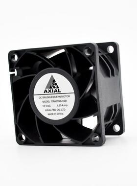 4Aial12v2v6038直流压散x热风扇可替Nidec60增x60x38mLFRm双滚珠